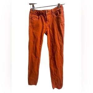 orange Michael Kohrs jeans. Lightly worn.